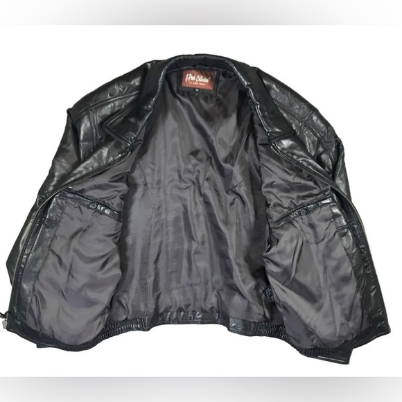 J. Park By Couture Collection Men's Soft Lambskin Leather SOFT Jacket Black XL - Picture 3 of 10
